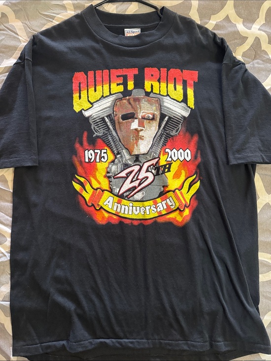 All Sport Other - Vintage Quiet Riot 25th Anniversary Discography graphic tee